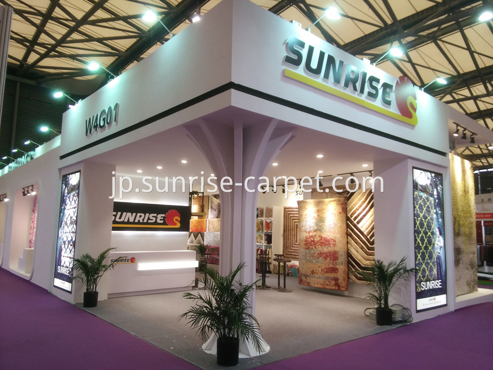 Booth 2 of SUNRISE CARPET